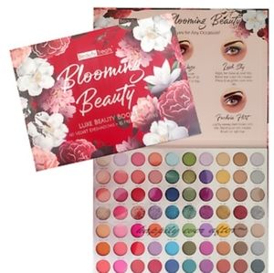 NEW BEAUTY TREATS BLOOMING BEAUTY EYESHADOW PALETTE 60 SHADES
